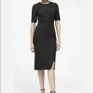 Like New Banana Republic Black Sheath Dress